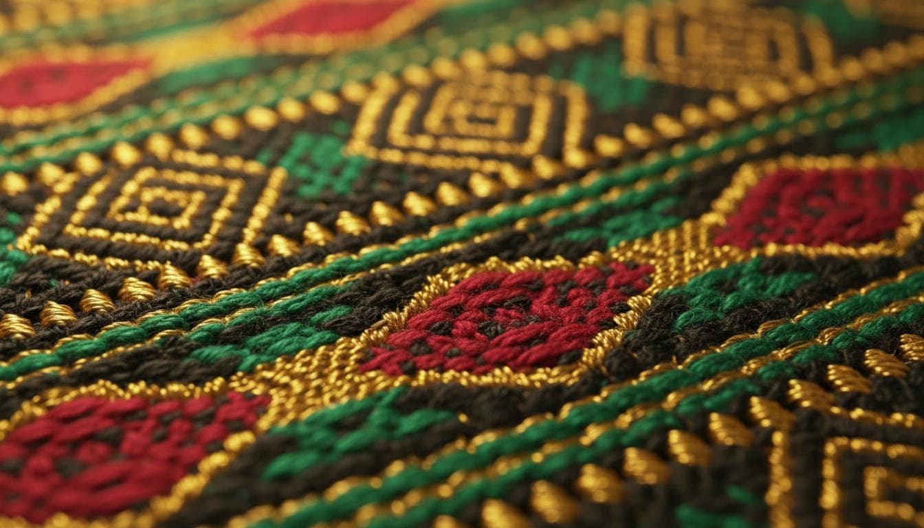 Tissage artisanal Kente